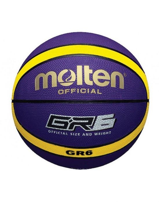 MOLTEN GR OFFICIAL BASKETBALL PURP, Colour: PURPLE / Size: 6