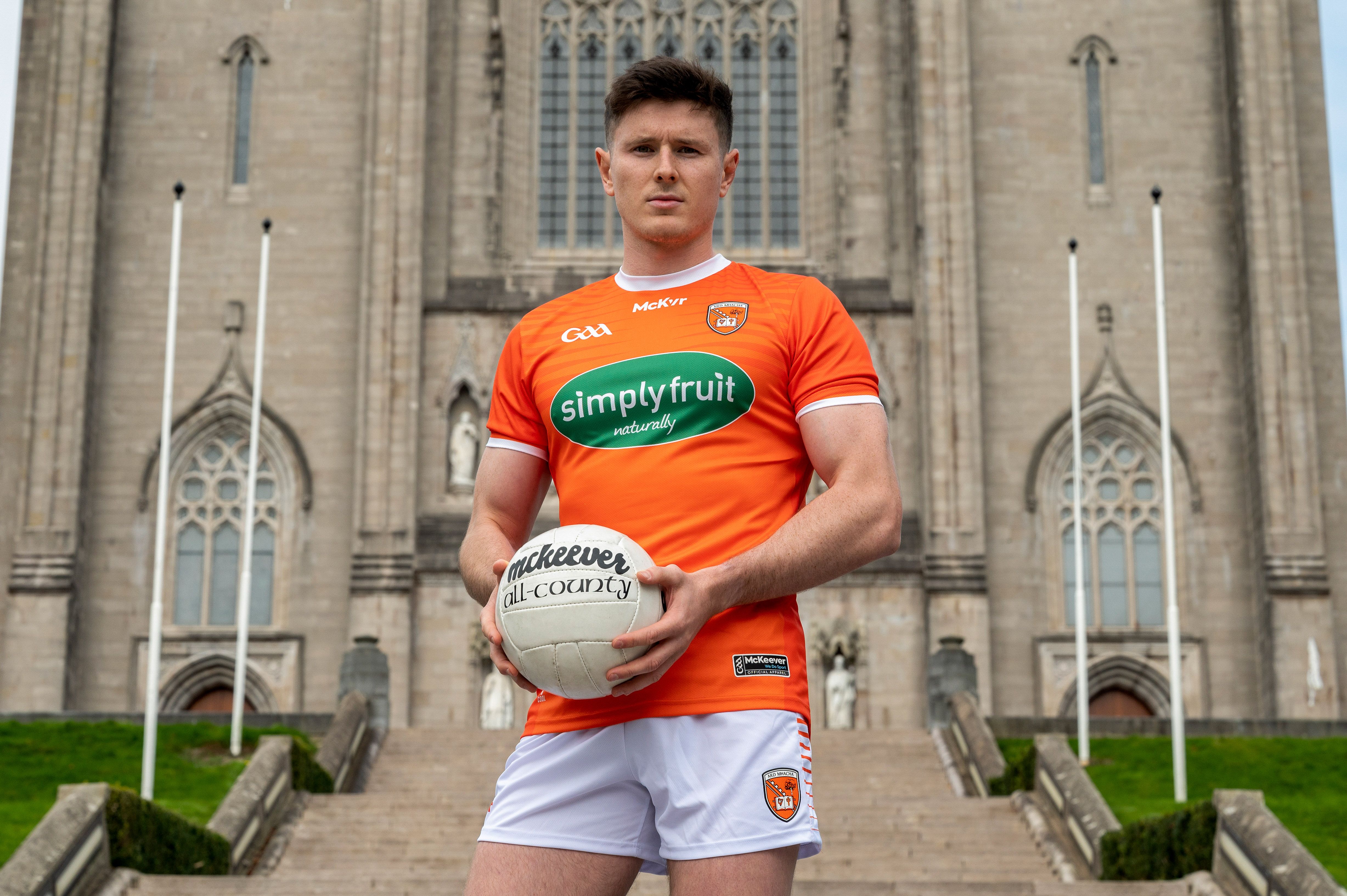 ARMAGH HOME JSY MENS PLAYER FIT 20, Colour: ORANGE / Size: SMALL TF